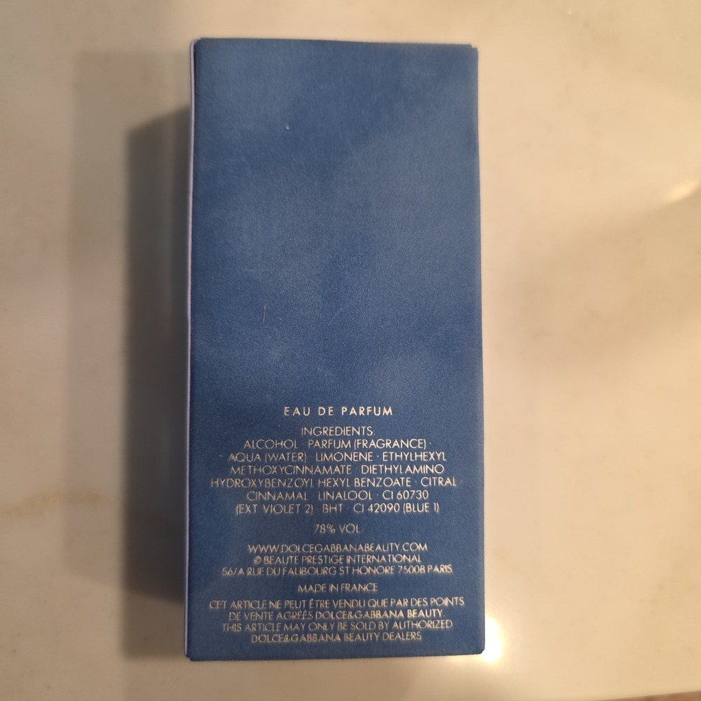 Dolce & Gabbana Light Blue Eau Intense 0.84 oz EDP Spray Women Perfume  Authentc - Picture 3 of 5